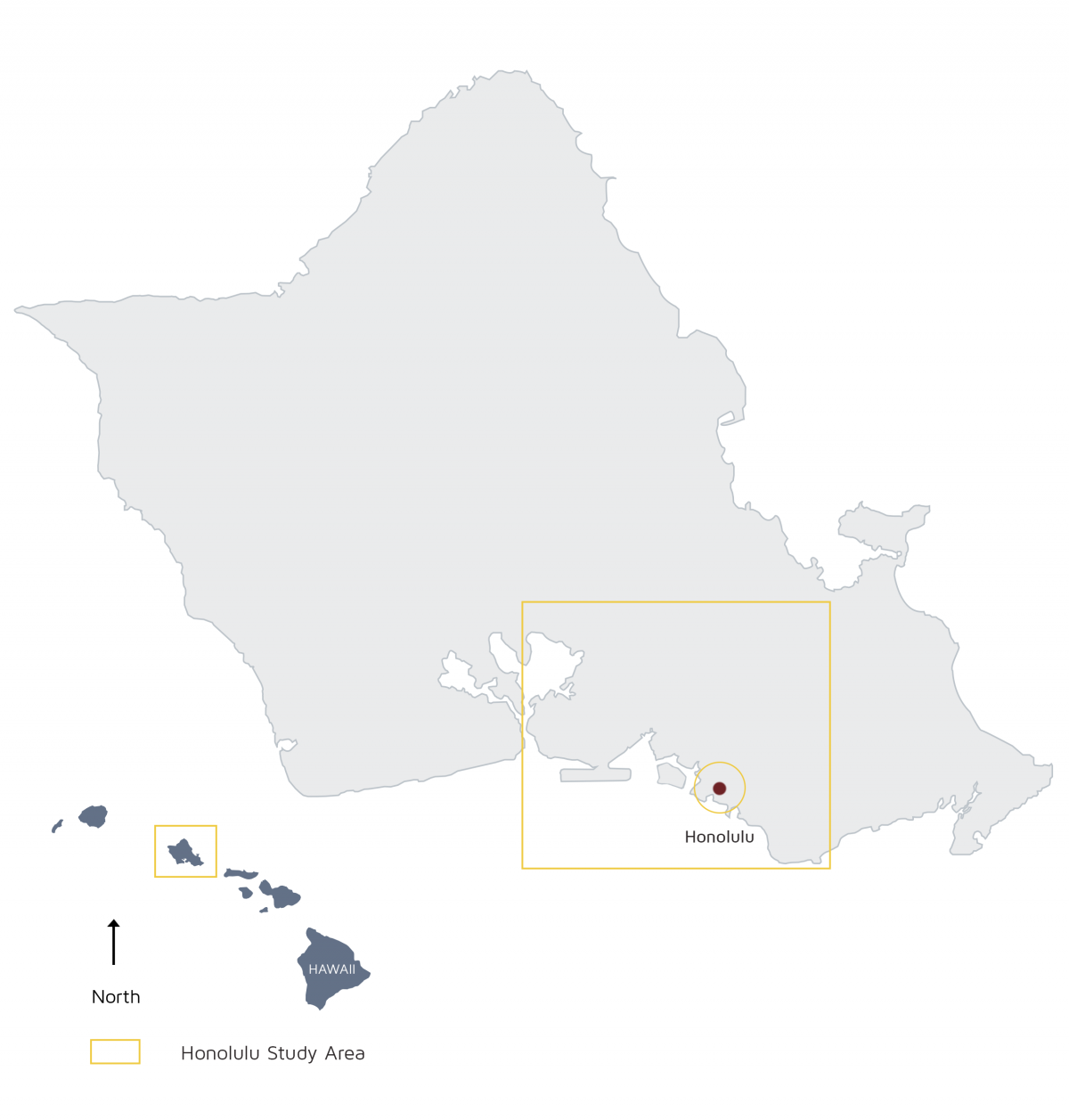 Honolulu tsunami zone