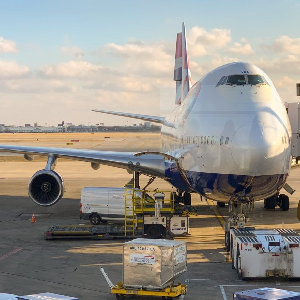 Airliner on tarmac